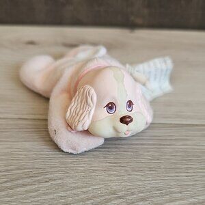 Vintage 90s Puppy Surprise Baby Pink Puppy Blue Eyes